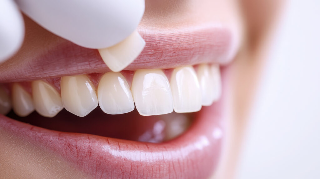 Cosmetic dental veneer treatment at an Oakville dental studio
