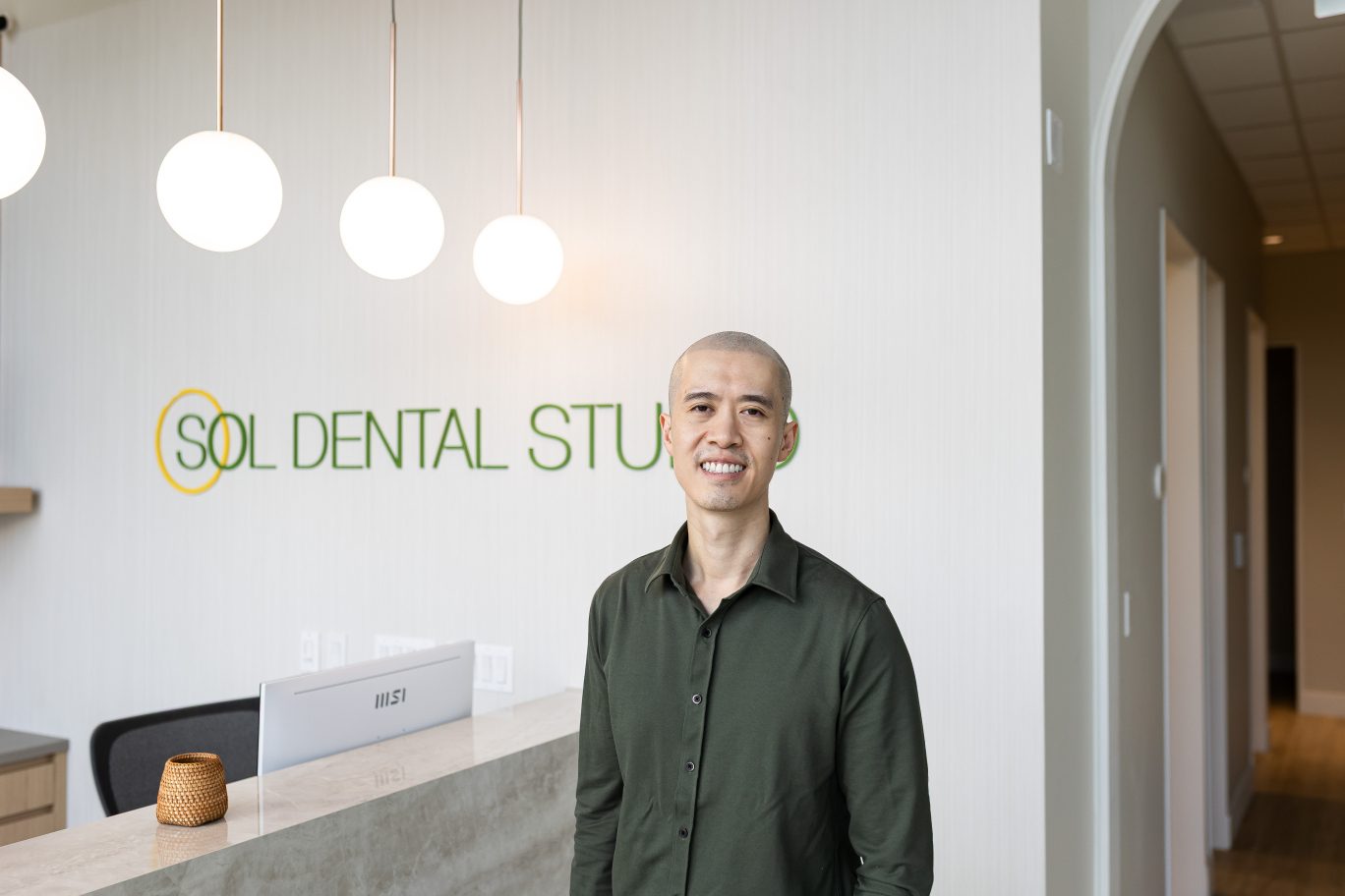 Comfortable treatment room at Sol Dental Studio in Oakville